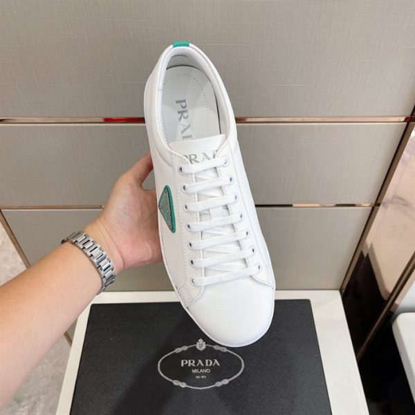 Prada Brushed Leather Sneakers - PS04