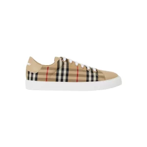 Burberry Vintage Check and Leather Sneakers - BS08