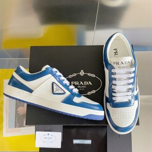 Prada Downtown Leather Sneakers - PS26