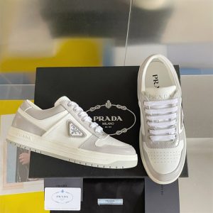 Prada Downtown Leather Sneakers - PS28