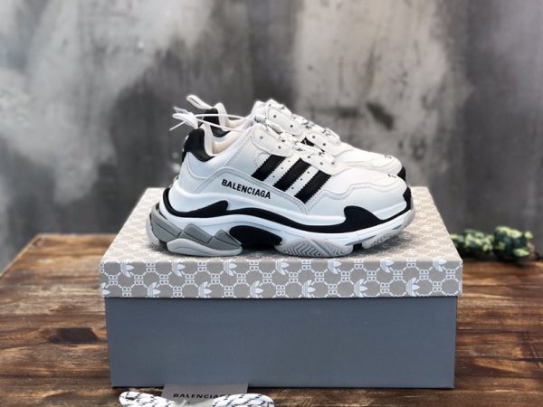 Balenciaga Adidas Triple S Trainers Sneakers - GS25