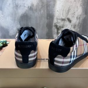 Burberry Vintage Check Cotton and Suede Sneakers - BS117