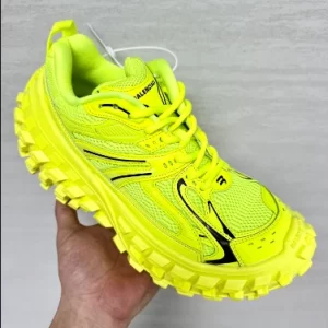 Balenciaga Bouncer Sneaker In Neon Yellow - GS36