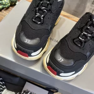 Balenciaga Triple S Mule in Black - GS53