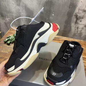 Balenciaga Triple S Mule in Black - GS53