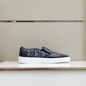 Dior B101 Slip-On Sneaker In Navy Blue - DS32