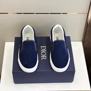 Dior B101 Slip-On Sneaker In Navy Blue - DS35