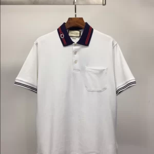 Gucci Cotton Piquet Polo with Interlocking G - GT07