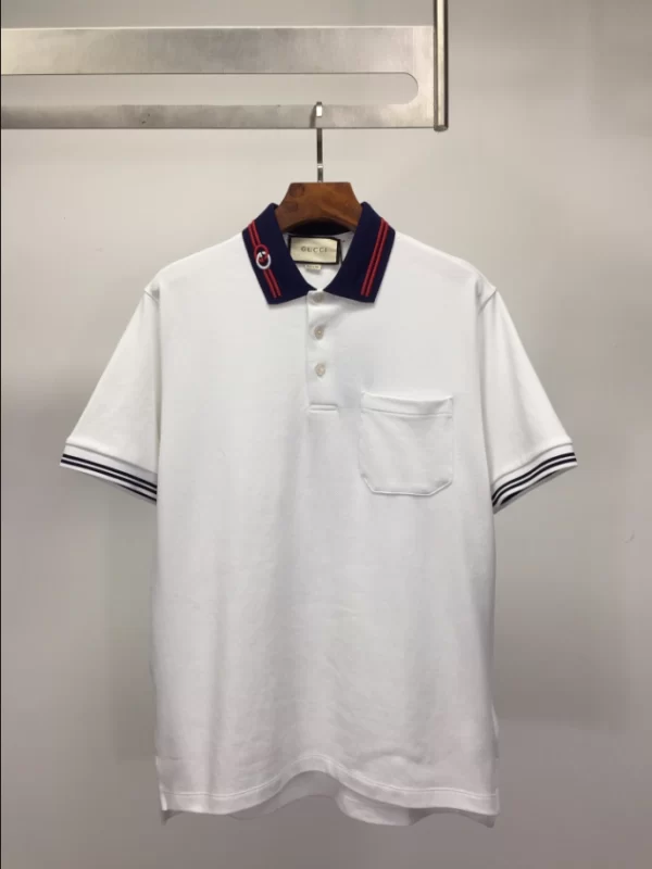 Gucci Cotton Piquet Polo with Interlocking G - GT07