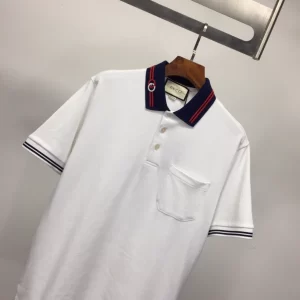 Gucci Cotton Piquet Polo with Interlocking G - GT07