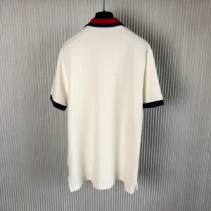 Gucci Cotton Piquet Polo with Web Collar - GT04