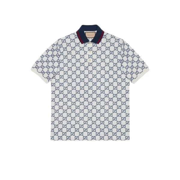 Gucci GG Stretch Cotton Polo - GT11