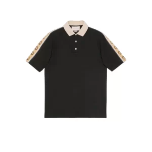 Gucci Polo with Interlocking G Stripe - GT14