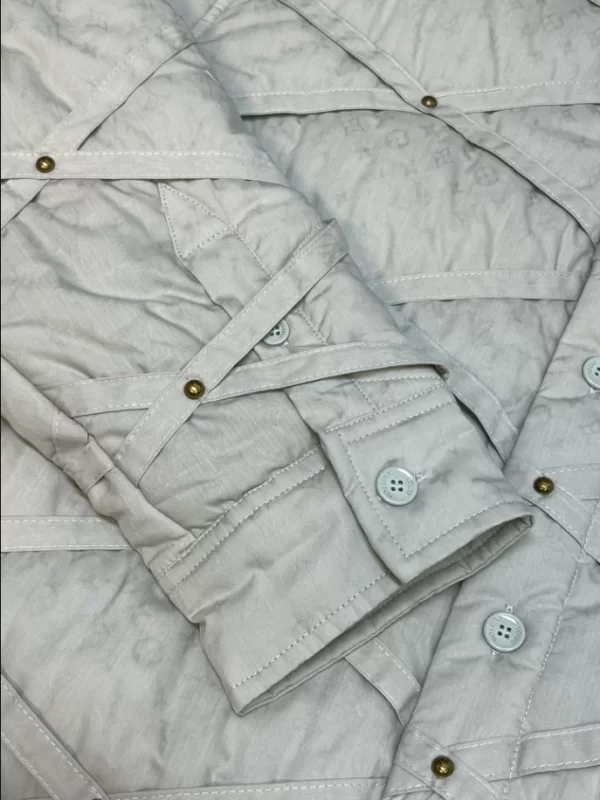 LV Monogram Quilted Cotton Overshirt - LK06