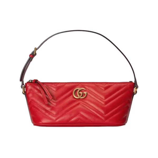 Gucci Marmont Shoulder Bag In Red - GH13