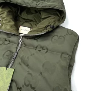 Gucci Jumbo GG Canvas Down Vest - GK07