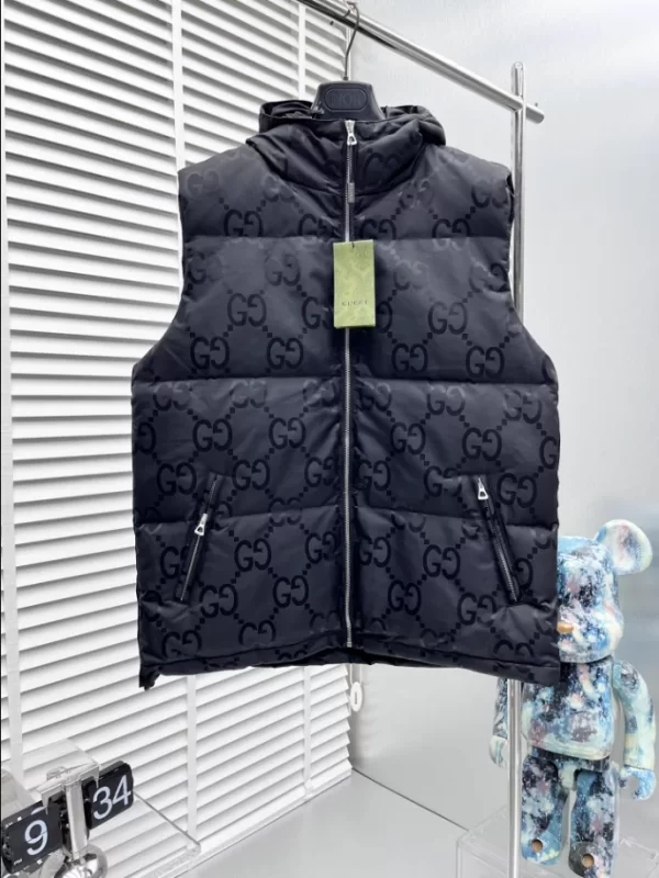 Gucci Jumbo GG Canvas Down Vest - GK08