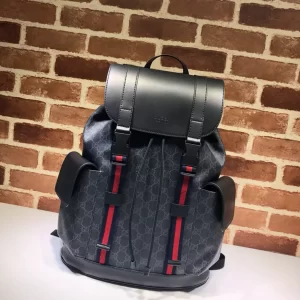 Gucci Supreme Black Backpack - GP05