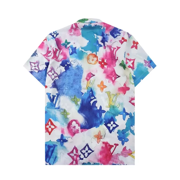 Louis Vuitton Short-Sleeved Cotton Shirt - LST01