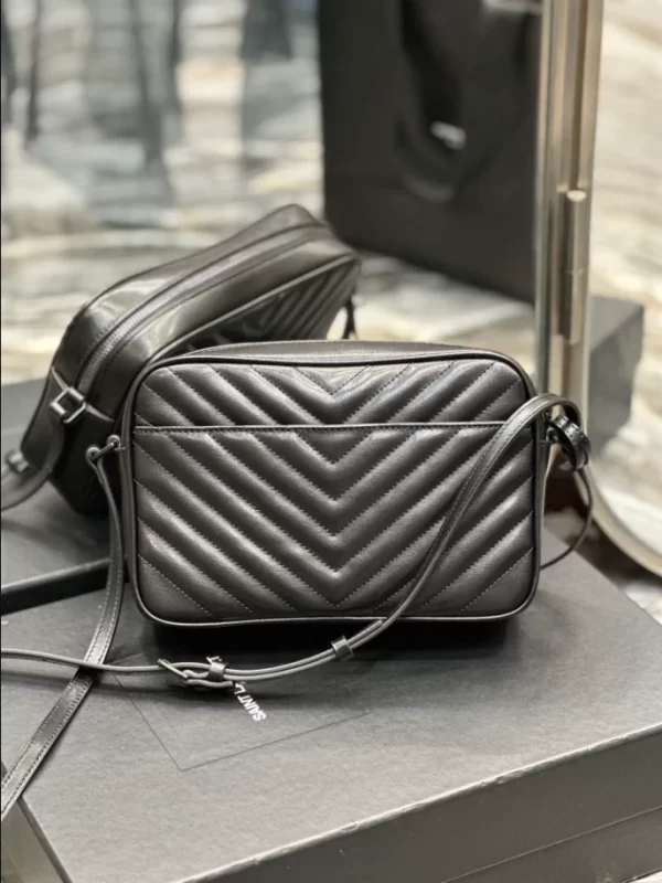 Saint Laurent Lou in Quilted Leather Camera Bag - YSL06