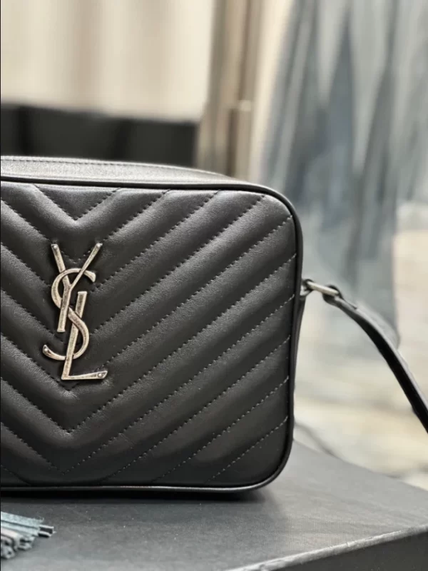 Saint Laurent Lou in Quilted Leather Camera Bag - YSL06