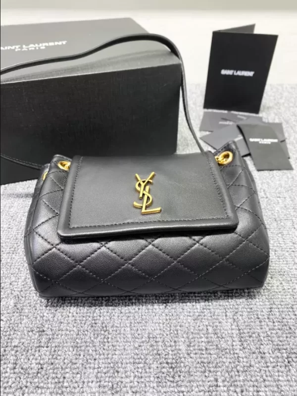 Saint Laurent Mini Nolita Lambskin Bag - YSL39