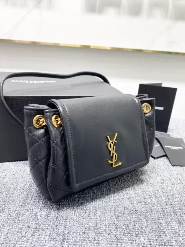 Saint Laurent Mini Nolita Lambskin Bag - YSL39