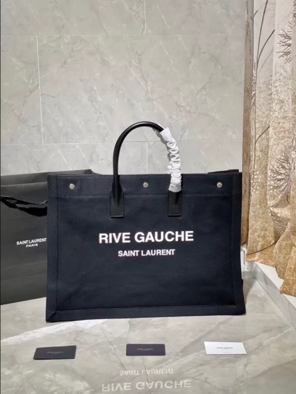 Saint Laurent Rive Gauche Tote in Canvas - YST12