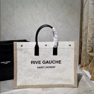 Saint Laurent Rive Gauche Tote in Canvas - YST13