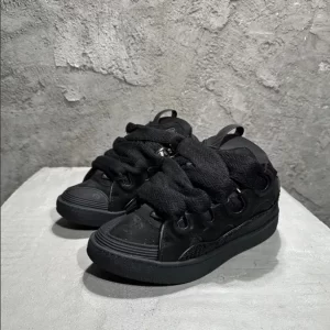 Lanvin Curb Chunky Sneakers in Black