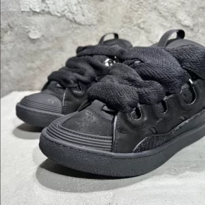 Lanvin Curb Chunky Sneakers in Black