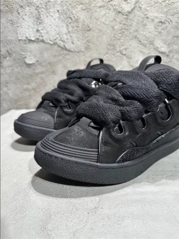 Lanvin Curb Chunky Sneakers in Black