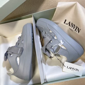 Lanvin Curb Color-Block Rubber Sneakers - LV13