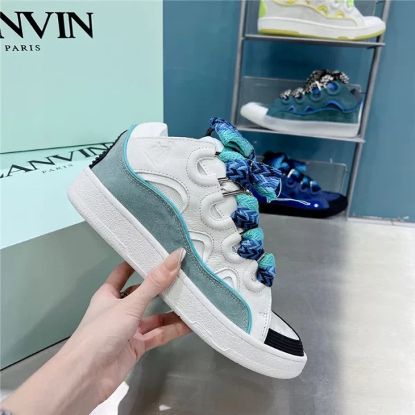 Lanvin Leather Curb Sneaker - LV09