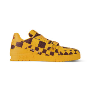 Louis Vuitton Trainer Sneakers In Yellow - LS100