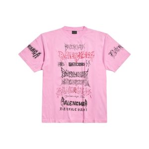 Balenciaga DIY Metal T-Shirt in a Large Fit - BT19