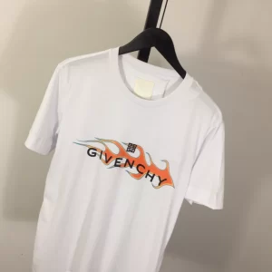 Givenchy Flames print T-shirt in Cotton - CT11