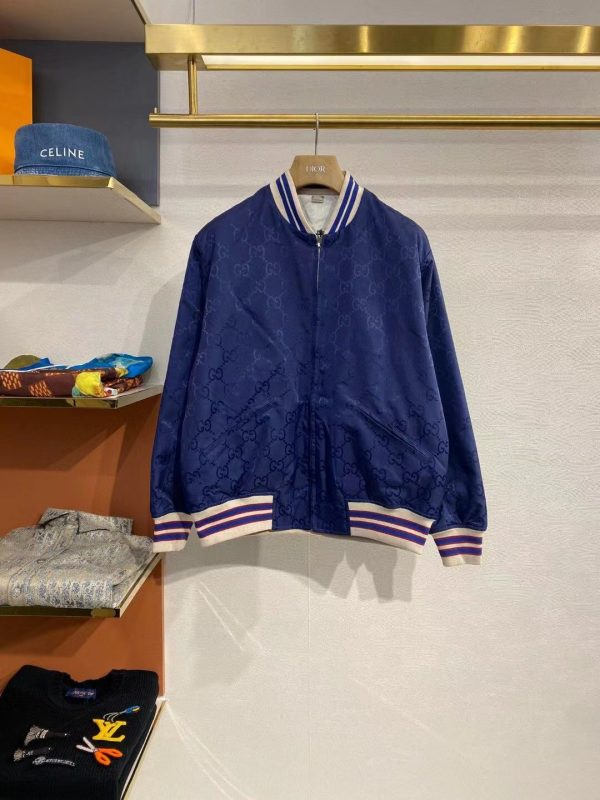 Gucci Reversible GG Bomber Jacket - GK14