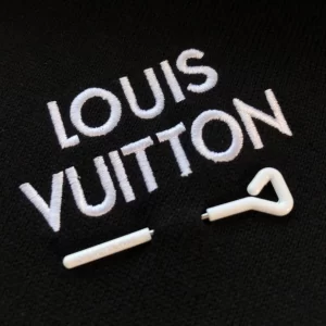 LV Embroidered Signature Short-Sleeved Cotton Crewneck - LT60