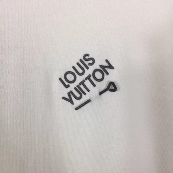 LV Embroidered Signature Short-Sleeved Cotton Crewneck - LT62