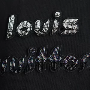 Louis Vuitton Embroidered Beads Cotton T-Shirt - LT58