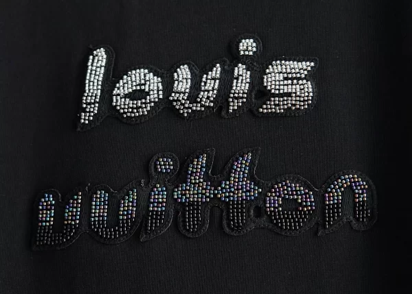 Louis Vuitton Embroidered Beads Cotton T-Shirt - LT58