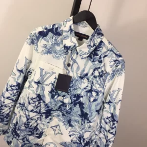 Louis Vuitton Printed Cotton Overshirt