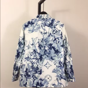 Louis Vuitton Printed Cotton Overshirt