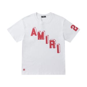 Amiri Flocked Hockey Skater Tee - AT20