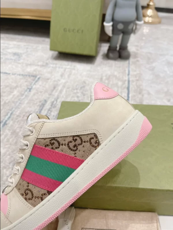 Gucci Screener Sneakers With Crystals - CS73