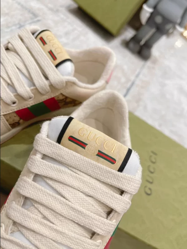 Gucci Screener Sneakers With Crystals - CS73