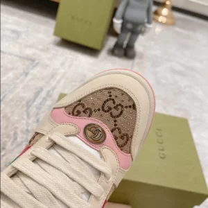 Gucci Screener Sneakers With Crystals - CS73