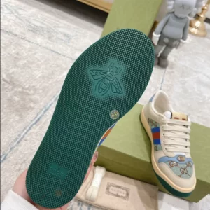 Gucci Screener Sneakers With Crystals - CS74