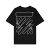 Wave Outline Diag Slim SS Tee